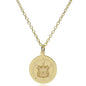 Trinity 14K Gold Pendant & Chain Shot #2