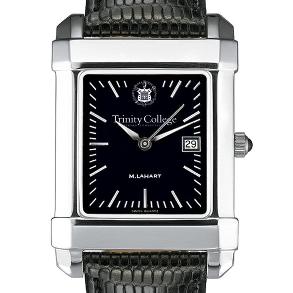 Trinity College Men's Black Quad with Leather Shot #1