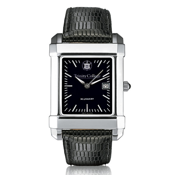 Trinity College Men's Black Quad with Leather Shot #2