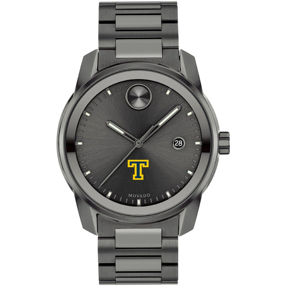 Trinity College Men's Movado BOLD Gunmetal Grey with Date Window Shot #2