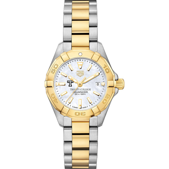 Trinity College TAG Heuer Two-Tone Aquaracer for Women Shot #2