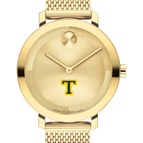 Trinity College Women&#39;s Movado Bold Gold with Mesh Bracelet Shot #1