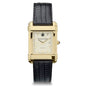 Trinity Men's Gold Quad with Leather Strap Shot #2