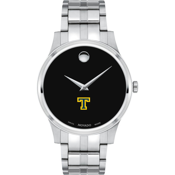 Trinity Men's Movado Collection Stainless Steel Watch with Black Dial Shot #2