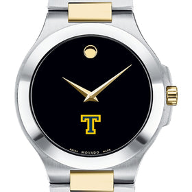 Trinity Men&#39;s Movado Collection Two-Tone Watch with Black Dial Shot #1