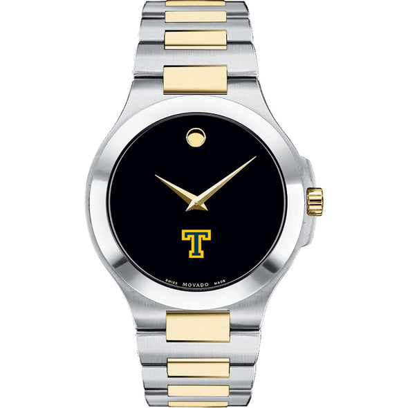 Trinity Men&#39;s Movado Collection Two-Tone Watch with Black Dial Shot #2