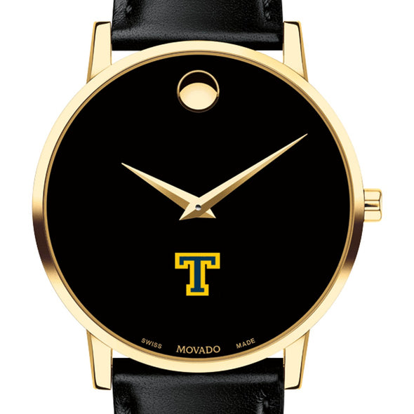 Trinity Men&#39;s Movado Gold Museum Classic Leather Shot #1