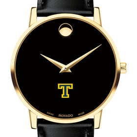 Trinity Men's Movado Gold Museum Classic Leather Shot #1