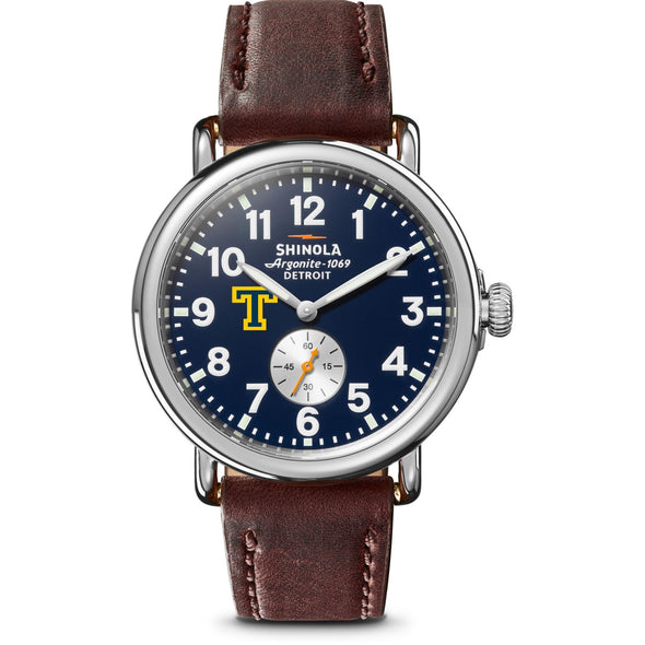 Trinity Shinola Watch, The Runwell 41 mm Midnight Blue Dial Shot #2