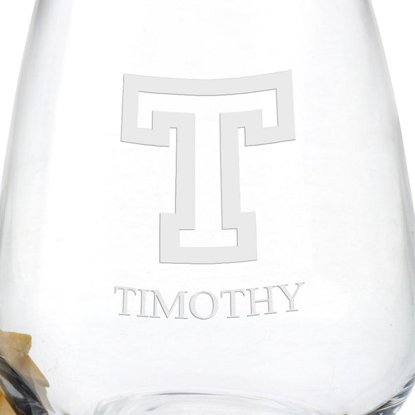 Trinity Stemless Wine Glasses - Set of 2 Shot #3