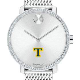 Trinity Women's Movado Bold with Crystal Bezel & Mesh Bracelet Shot #1