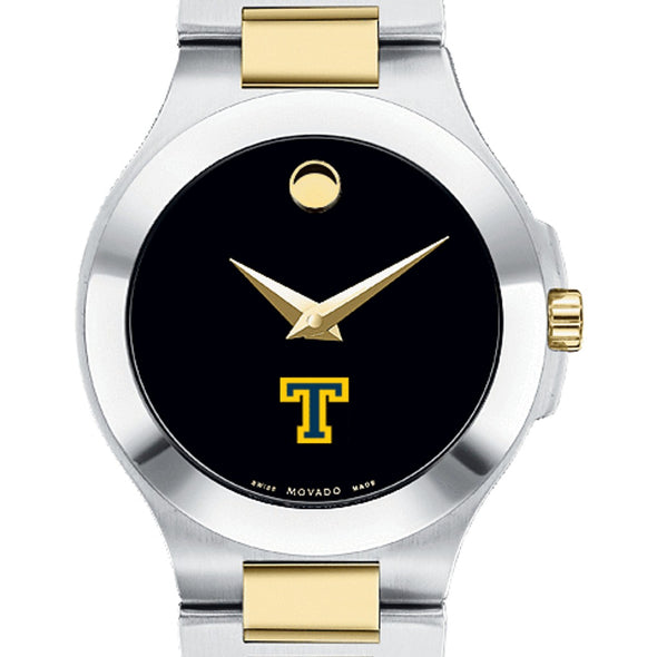 Trinity Women&#39;s Movado Collection Two-Tone Watch with Black Dial Shot #1