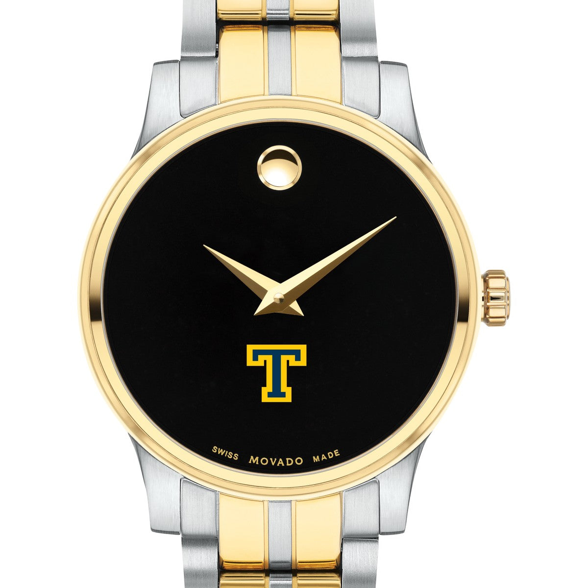 Trinity Women's Movado Collection Two-Tone Watch with Black Dial | M ...