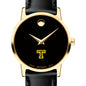 Trinity Women's Movado Gold Museum Classic Leather Shot #1