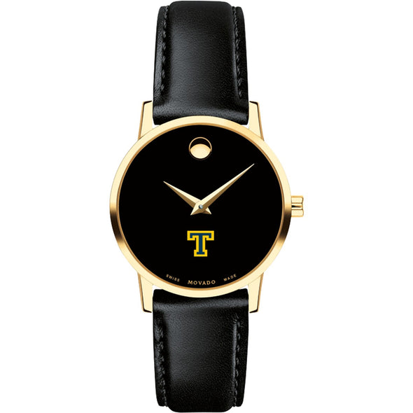 Trinity Women&#39;s Movado Gold Museum Classic Leather Shot #2