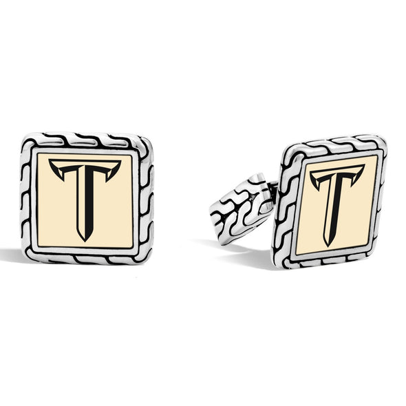 Troy Cufflinks by John Hardy with 18K Gold Shot #2