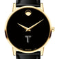 Troy Men's Movado Gold Museum Classic Leather Shot #1