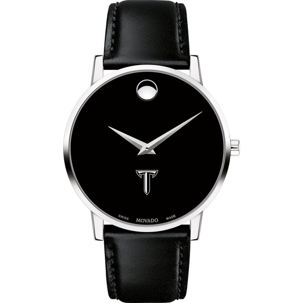 Troy Men&#39;s Movado Museum with Leather Strap Shot #2