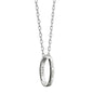 Troy Monica Rich Kosann "Carpe Diem" Poesy Ring Necklace in Silver Shot #1
