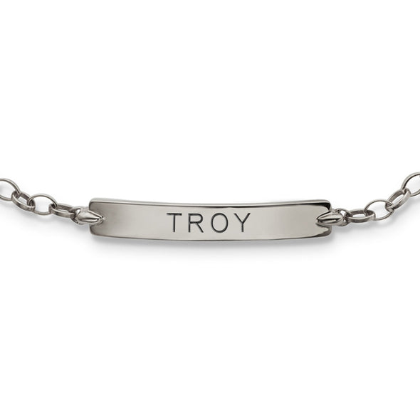 Troy Monica Rich Kosann Petite Poesy Bracelet in Silver Shot #2