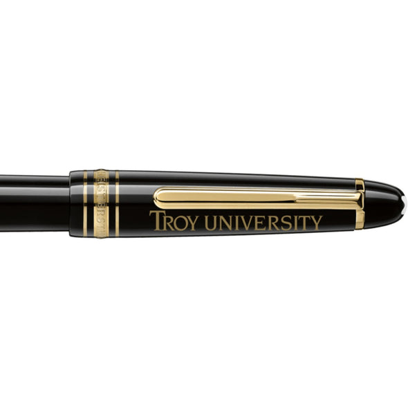 Troy Montblanc Meisterstück Classique Fountain Pen in Gold Shot #2