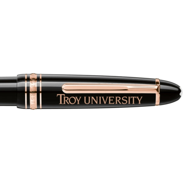 Troy Montblanc Meisterstück LeGrand Ballpoint Pen in Red Gold Shot #2