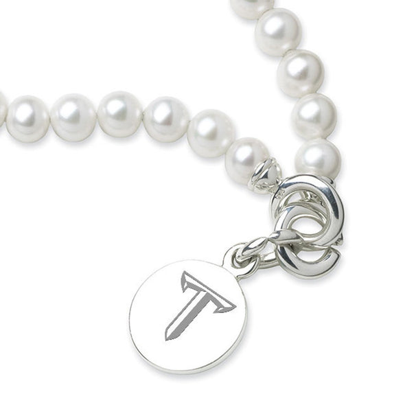Troy Pearl Bracelet with Sterling Silver Charm Shot #2