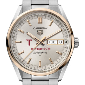 Troy TAG Heuer Carrera Automatic Day-Date 18K 5N Rose Gold Shot #1