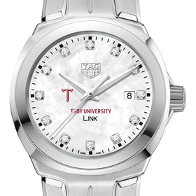 Troy TAG Heuer Diamond Dial LINK for Women Shot #1