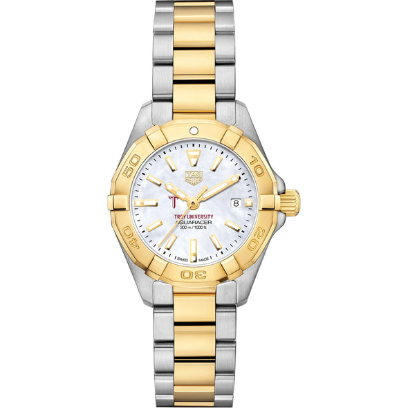 Troy TAG Heuer Two-Tone Aquaracer for Women Shot #2
