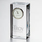 Troy Tall Glass Desk Clock by Simon Pearce Shot #1