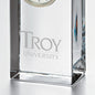 Troy Tall Glass Desk Clock by Simon Pearce Shot #2