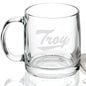 Troy University 13 oz Glass Coffee Mug Shot #2