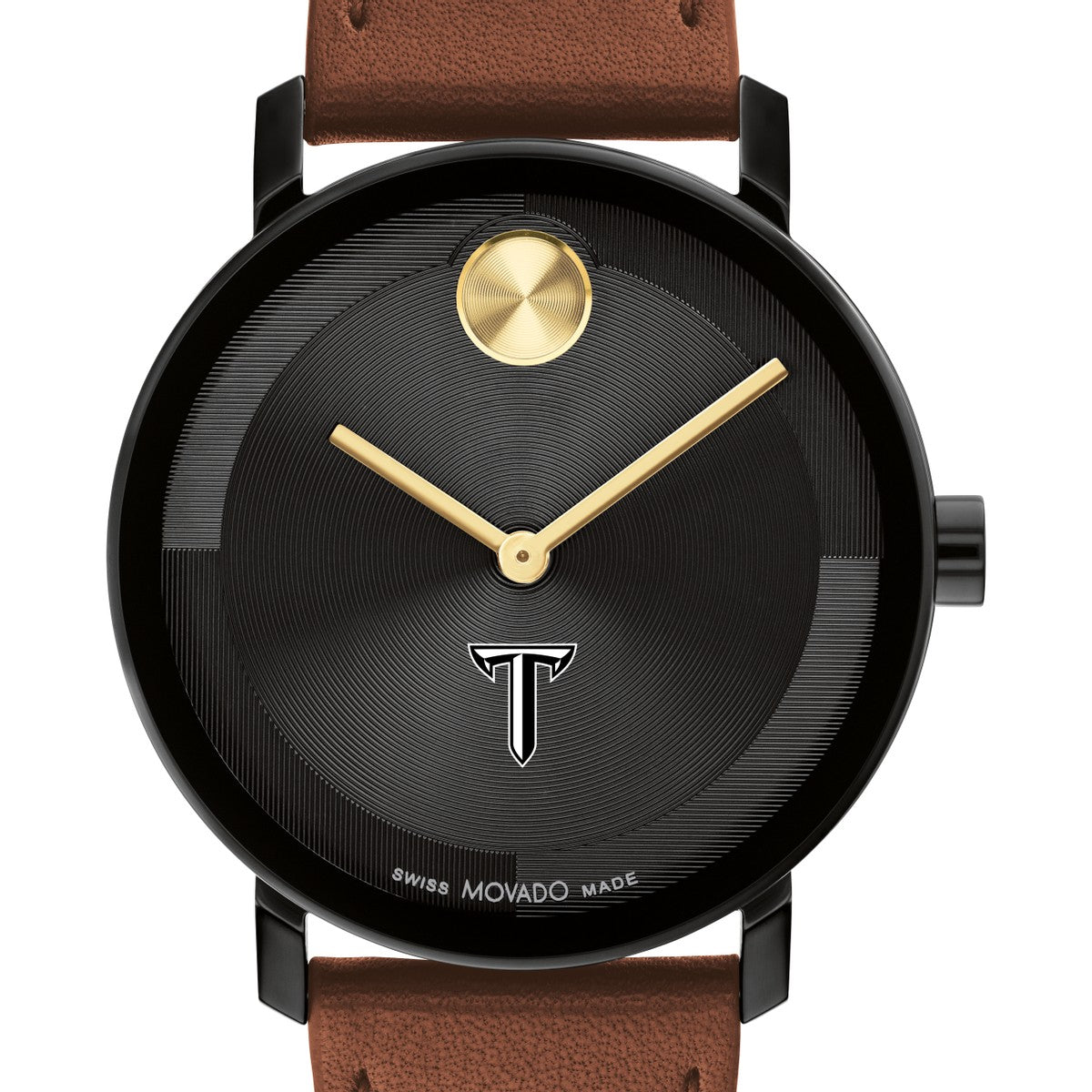 Troy Men's Movado BOLD with Cognac Leather Strap | M.LaHart & Co.
