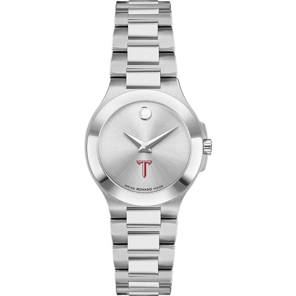 Troy Women&#39;s Movado Collection Stainless Steel Watch with Silver Dial Shot #2