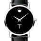 Troy Women's Movado Museum with Leather Strap Shot #1