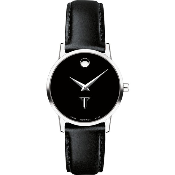 Troy Women&#39;s Movado Museum with Leather Strap Shot #2