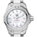 Troy Women's TAG Heuer Steel Aquaracer with Diamond Dial & Bezel