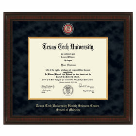 TTUHSC SOM Diploma Frame - Excelsior Shot #1