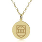 Tuck 18K Gold Pendant & Chain Shot #1