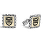 Tuck Cufflinks by John Hardy with 18K Gold Shot #2