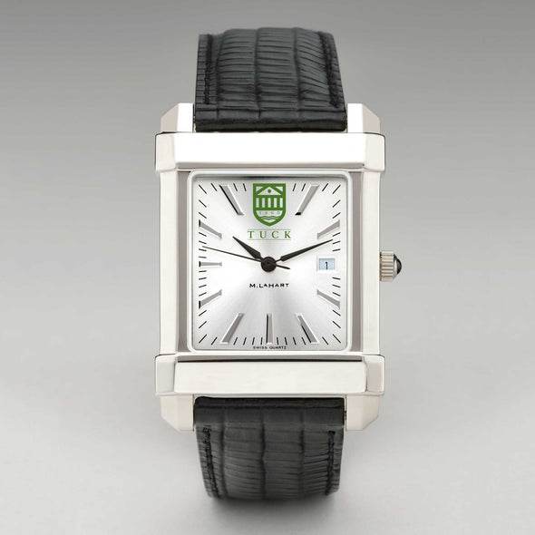 Tuck Men's Collegiate Watch with Leather Strap Shot #2