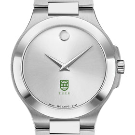Tuck Men&#39;s Movado Collection Stainless Steel Watch with Silver Dial Shot #1