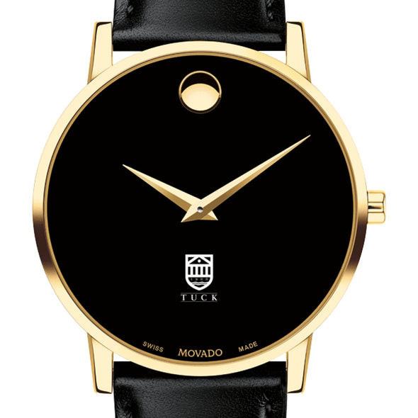 Tuck Men&#39;s Movado Gold Museum Classic Leather Shot #1