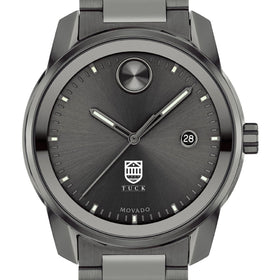 Tuck School of Business Men's Movado BOLD Gunmetal Grey with Date Window Shot #1
