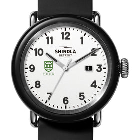 Tuck School of Business Shinola Watch, The Detrola 43mm White Dial at M.LaHart &amp; Co. Shot #1