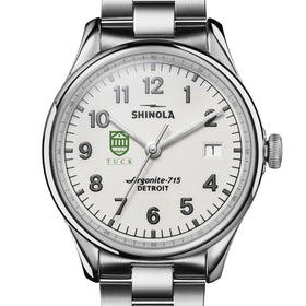 Tuck School of Business Shinola Watch, The Vinton 38 mm Alabaster Dial at M.LaHart &amp; Co. Shot #1