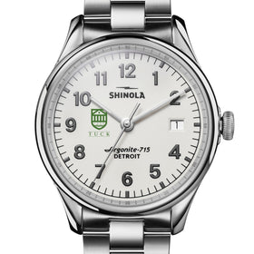 Tuck School of Business Shinola Watch, The Vinton 38 mm Alabaster Dial at M.LaHart & Co. Shot #1