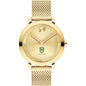Tuck School of Business Women's Movado Bold Gold with Mesh Bracelet Shot #2