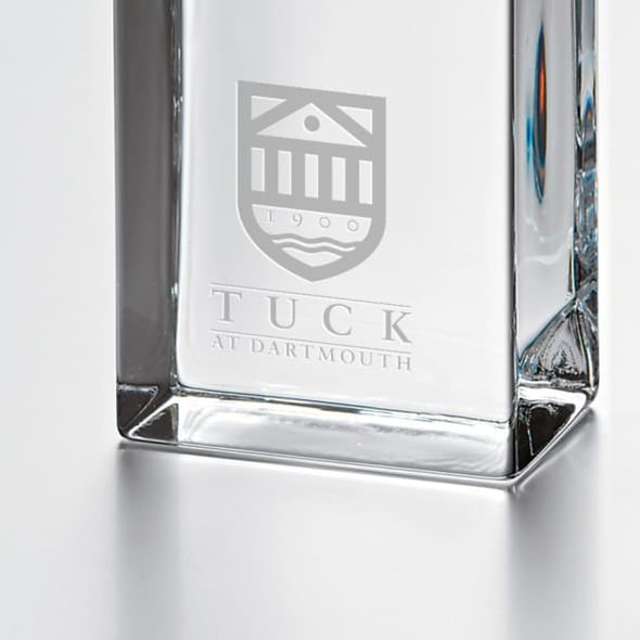 Tuck Tall Glass Desk Clock by Simon Pearce Shot #2